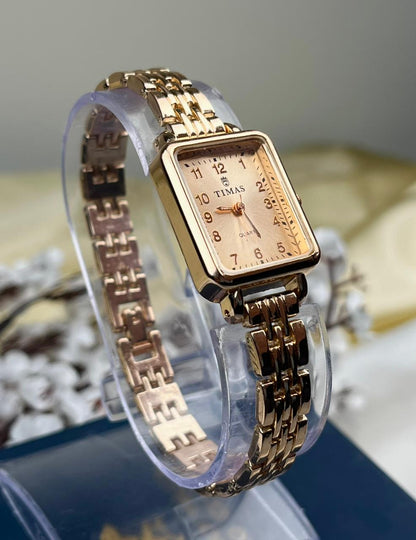 TIMAS Bracelet Strap Watch-Rose Gold