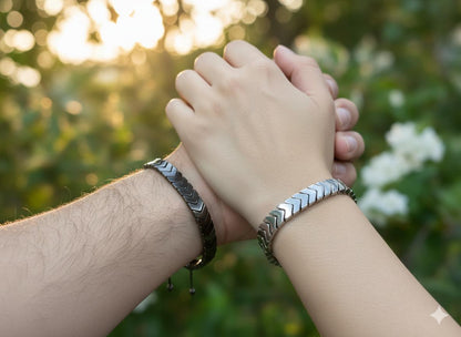 Chevron Luxe Bracelet Pair