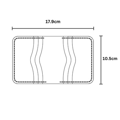 The Vertique - A Leather Cardholder Wallet