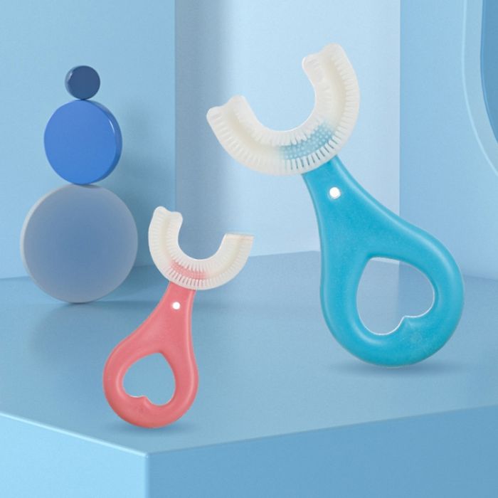 BABY U--SHAPED TOOTH BRUSH