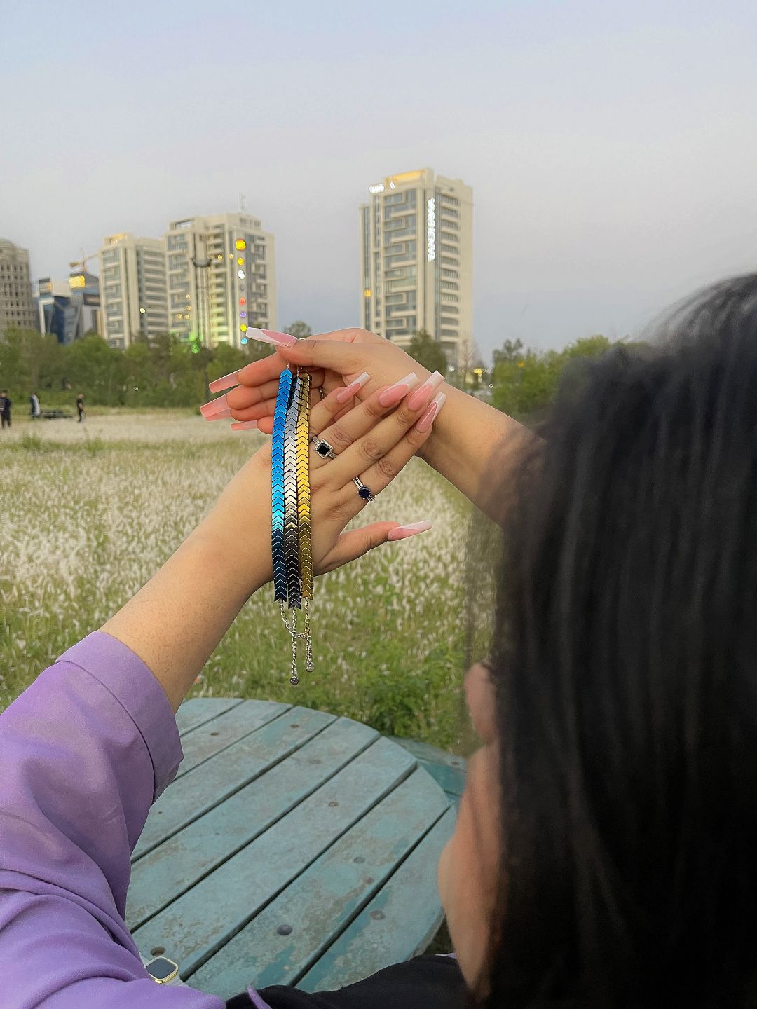 Couple  and  singal Hematite Arrows Bracelet